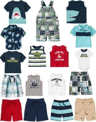 Gymboree Shark Cove Shorts Tops Romper Shirts Upick NWT  