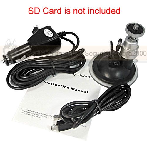 720p New Vehicle Car Mini Video DVR Recorder Camera Road Dashboard IR 