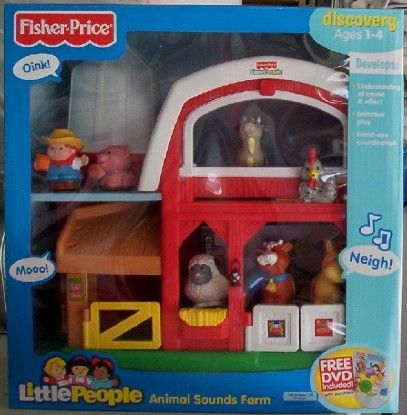 Little People Animal Sounds Farm, by Fisher Price  