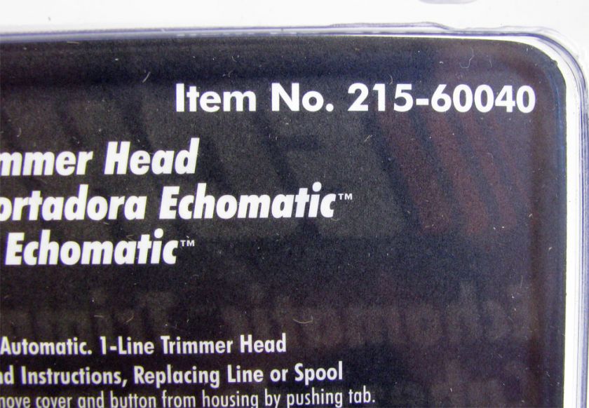   for srm series trimmers up for auction is a new echo echomatic single