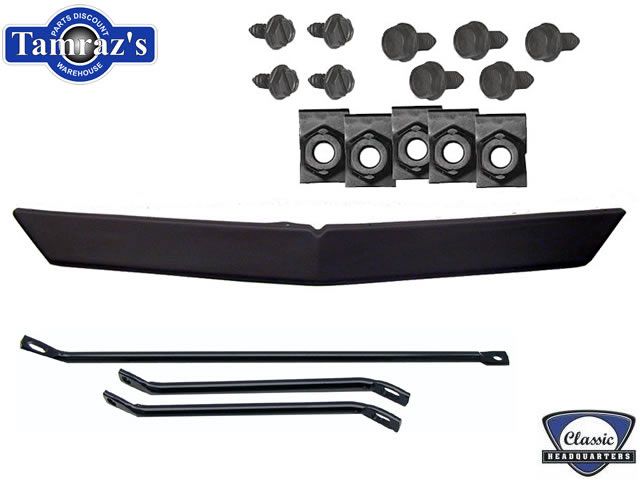 67 68 Camaro Front Spoiler & Brackets & HDW   OE Style  