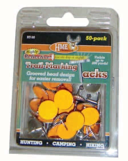 HME Products Metal Reflective Trail Marker Tacks New   