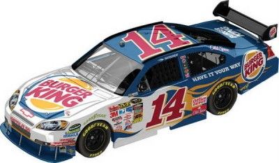 TONY STEWART #14 BURGER KING 2010 164 HO DIECAST LQQK  