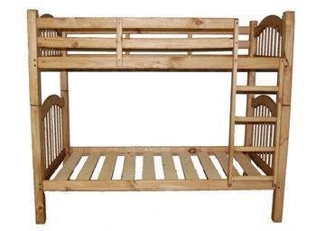 Honey Rustic Twin Bunk Bed MDR02 90 BUNKBED  