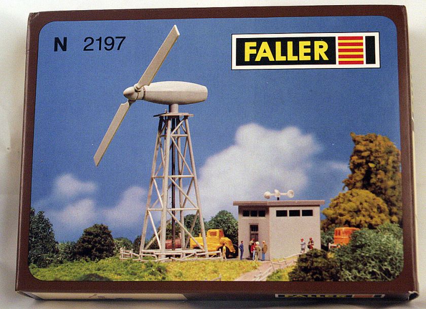 Scale FALLER 2197 Wind Turbine Unassembled Kit  