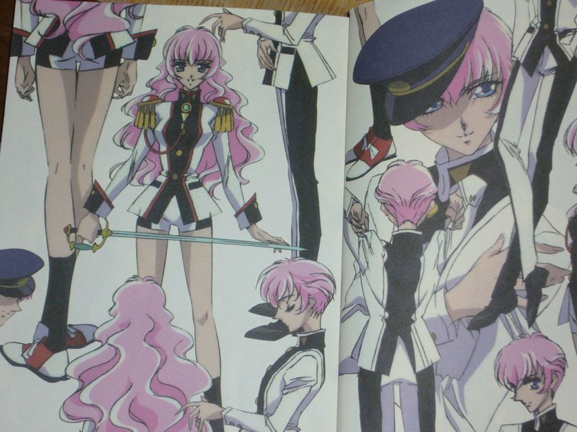 Revolutionaly Girl Utena scenario Art Book Japan  